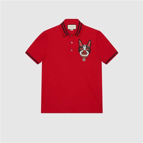 gucci boston terrier shirt|gucci polo shirts for men.